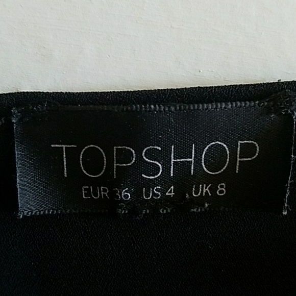 Top Shop sheer top - Picture 4 of 4